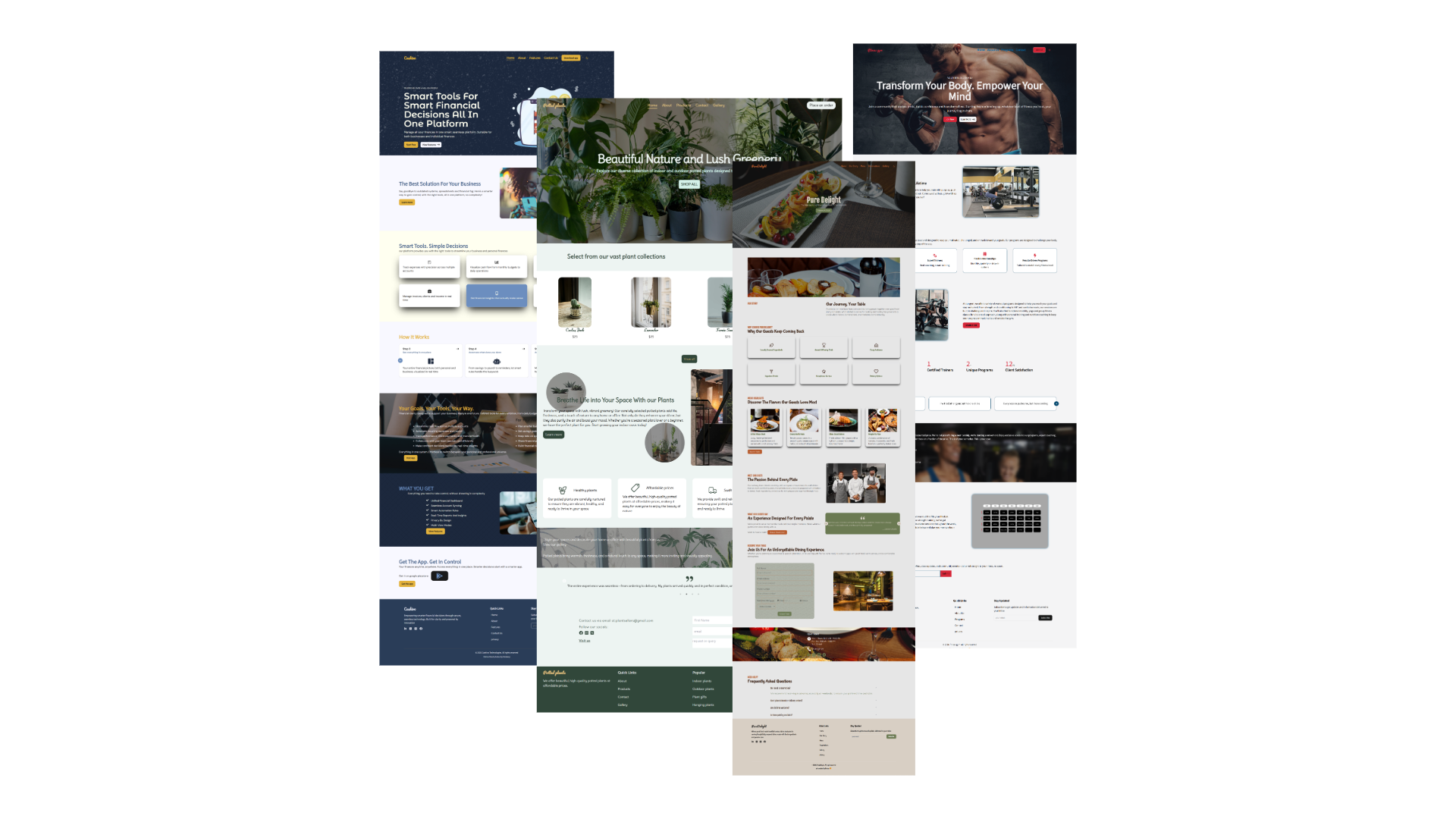 websites mockup