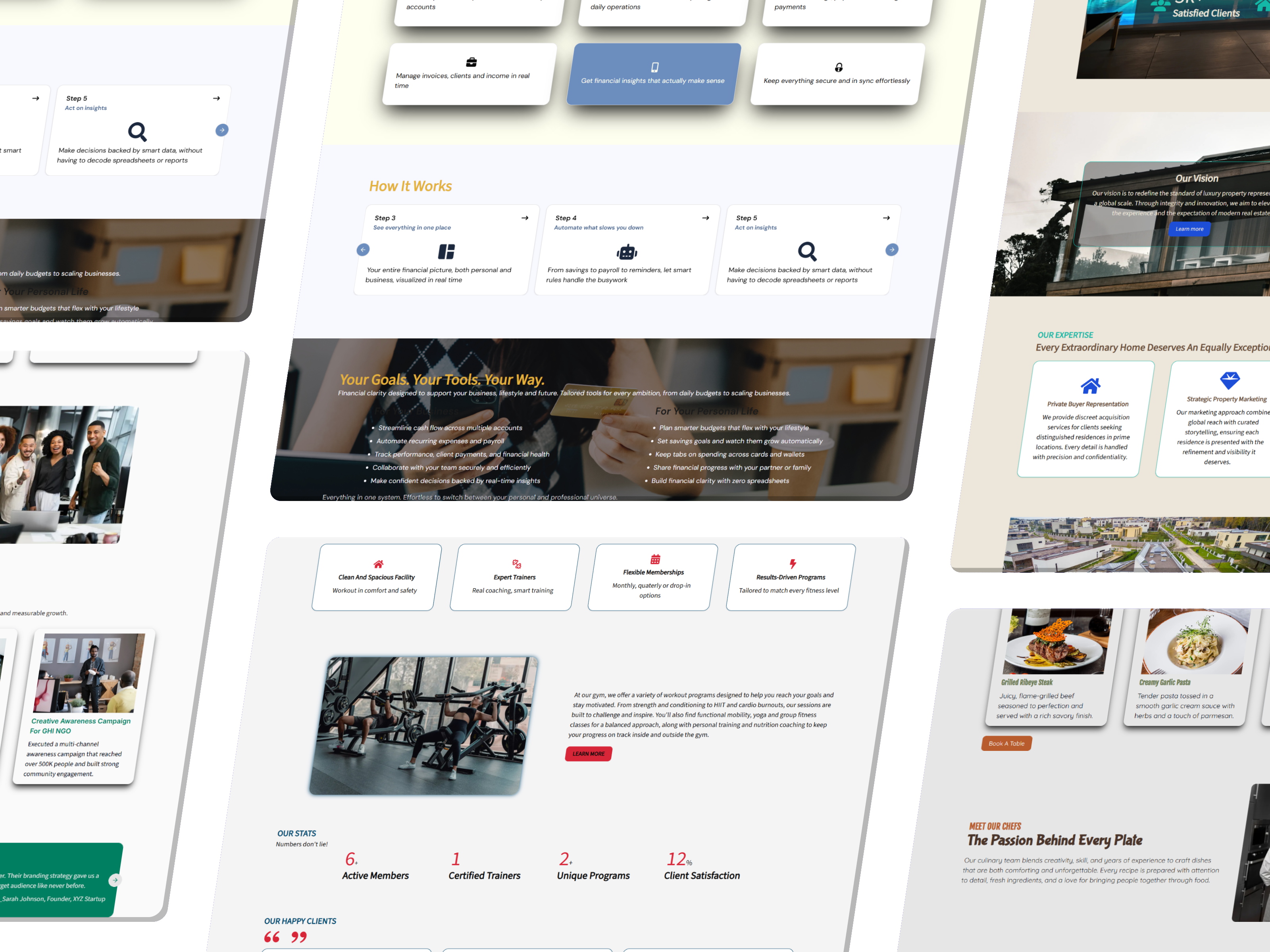 websites mockup